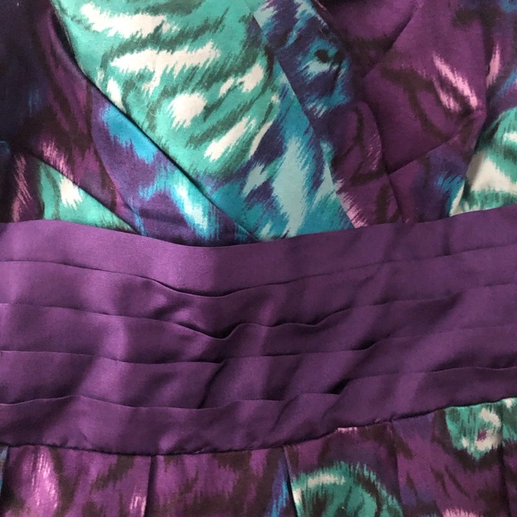 Moulinette Soeurs Purple and Teal Dress - Picture 2 of 4